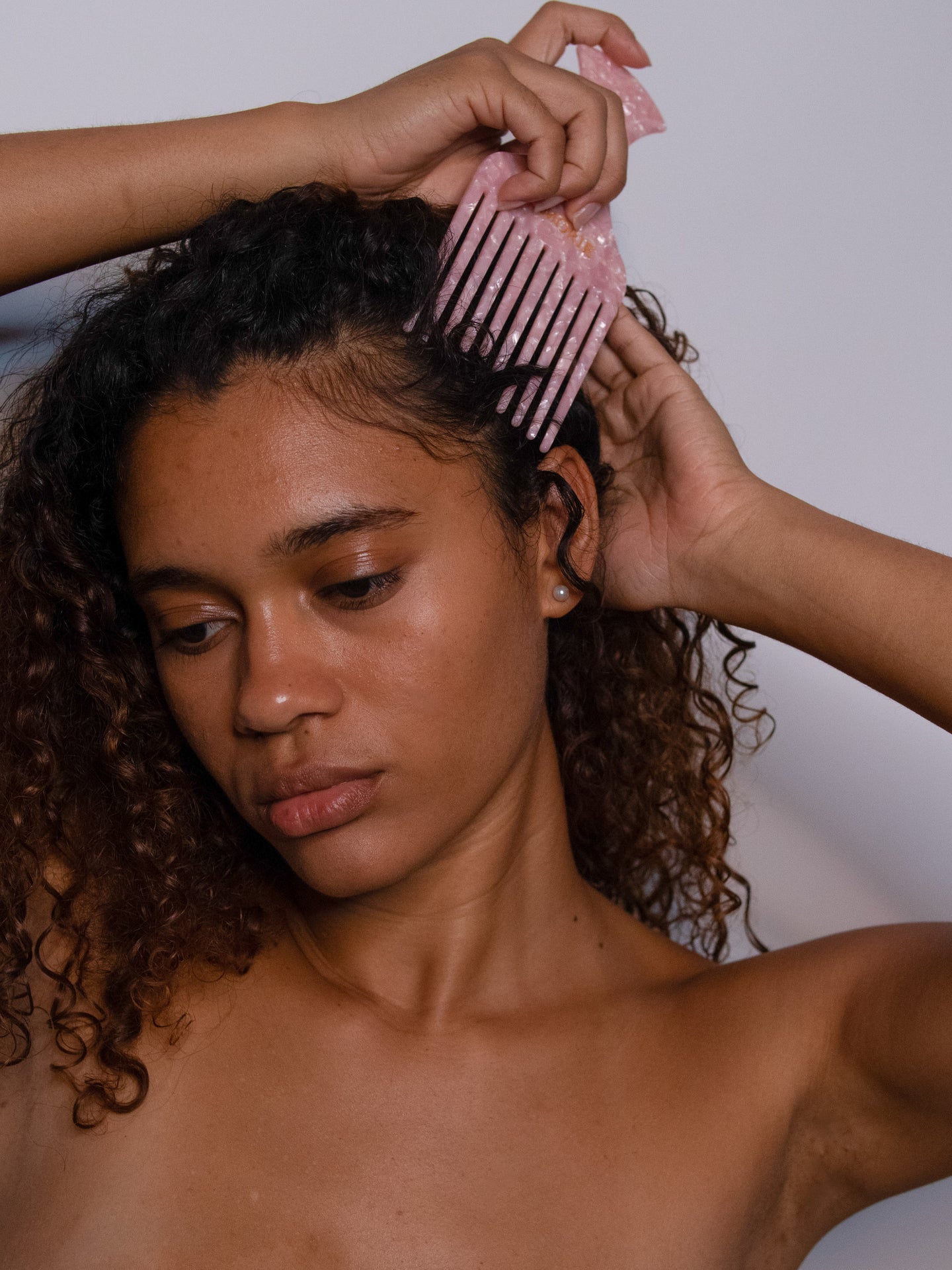 afro girl