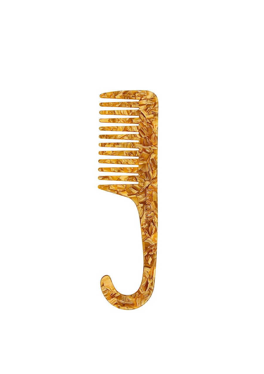 LÁMORIE Gold Shimmer Wide Tooth Comb