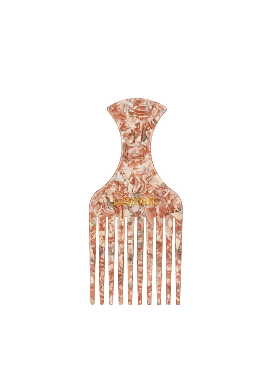 LÁMORIE Cherry Blossom pink Curl Comb Large