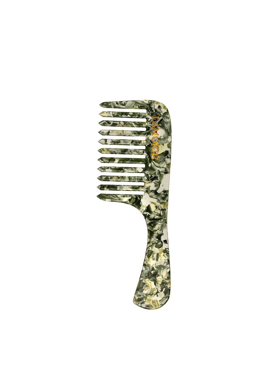 LÁMORIE Fabulous Detangling Comb Green