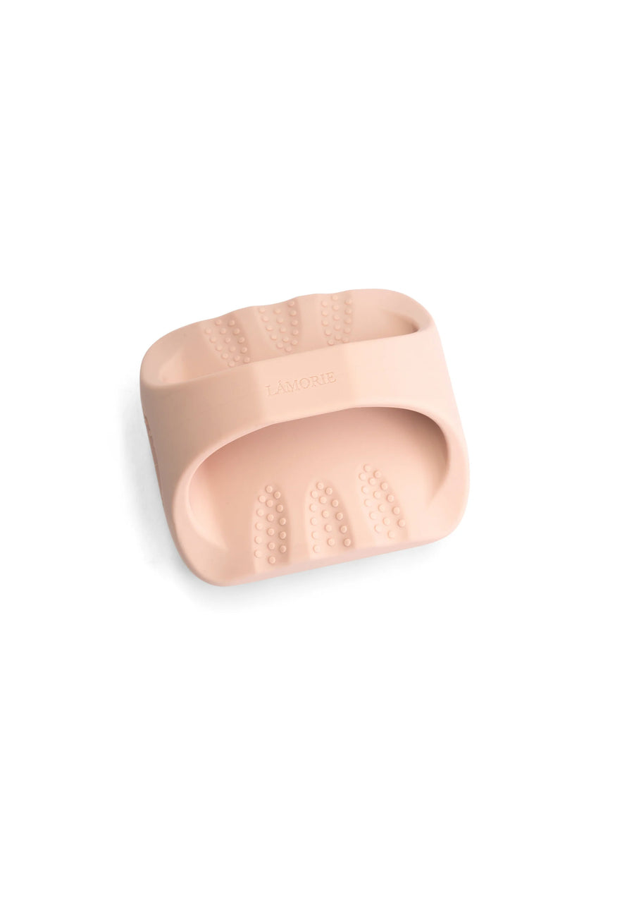 LAMORIE  Luxury silicone scalp massage brush Pink