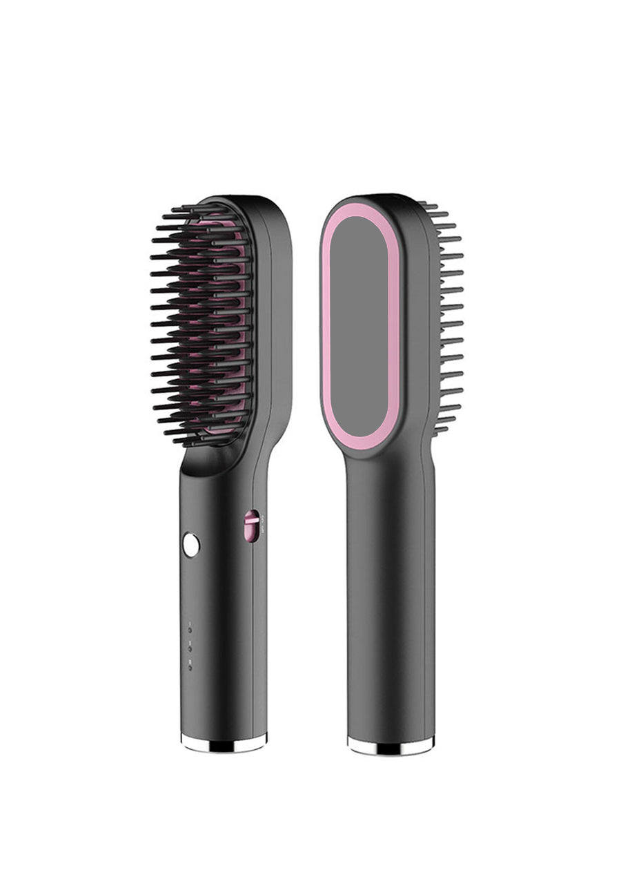 NEW LÁMORIE Pro Hair Straightening Brush Black