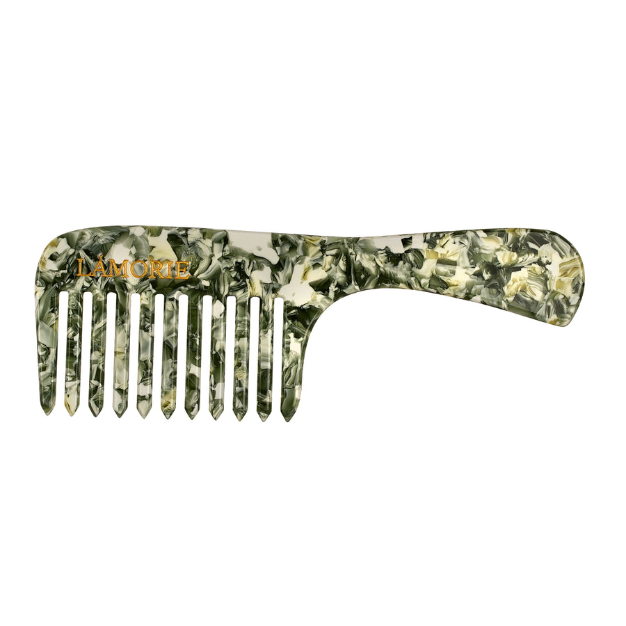 LÁMORIE Fabulous Detangling Comb Green